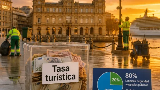 A Coruña supera el millón de euros por la tasa turística en el primer semestre de 2026