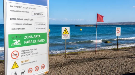 Arona: señalización y alertas por vertidos cerca de Playa de Las Galletas pese a calificación oficial