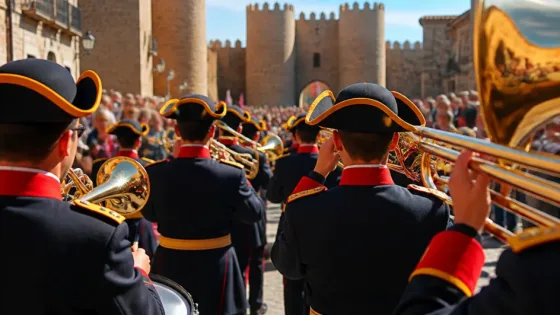 Ávila acoge el X Encuentro de Unidades de Música Militar con la primera participación de la Legión