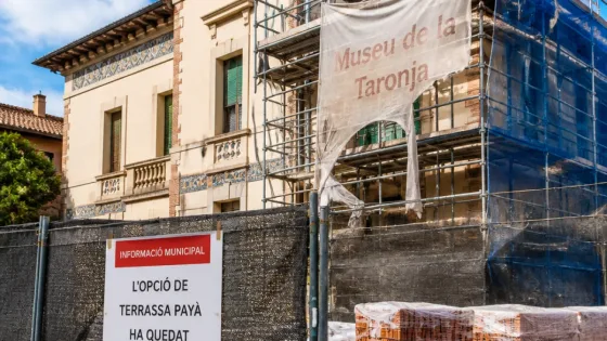 Burriana descarta la Terrassa Payà como sede del Museu de la Taronja; impacto en la reapertura