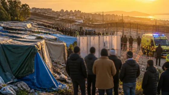 Ceuta repatriará a Argelia al primer migrante fallecido en el asentamiento de la Fábrica del Guano