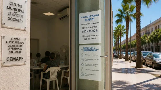 Ciudad Real activa el plan municipal para proteger a personas sin hogar ante la ola de calor
