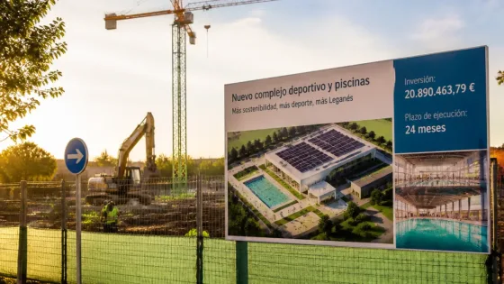 Comienzan en Leganés las obras del nuevo Complejo Polideportivo Solagua con 12,9 millones