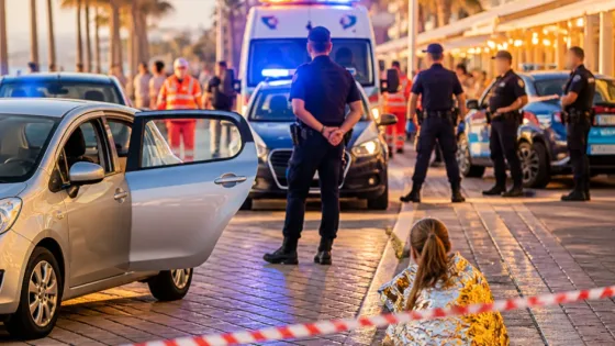 Detenido en Huesca tras una fuerte discusión de pareja; rompió retrovisores policiales y huyó a la carrera