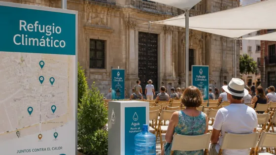 El PSOE exige a Lorca una red municipal de refugios climáticos ante las olas de calor