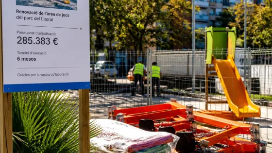 Mataró renueva 15 áreas de juego con una inversión de 285.383 euros