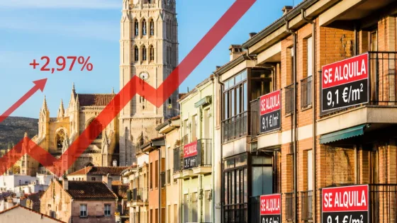 Palencia registra una subida del 10,8% en el alquiler y encabeza el repunte intermensual