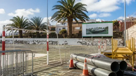 San Fernando: Arucas licita la rehabilitación de la cancha del barrio con presupuesto de 90.000 euros