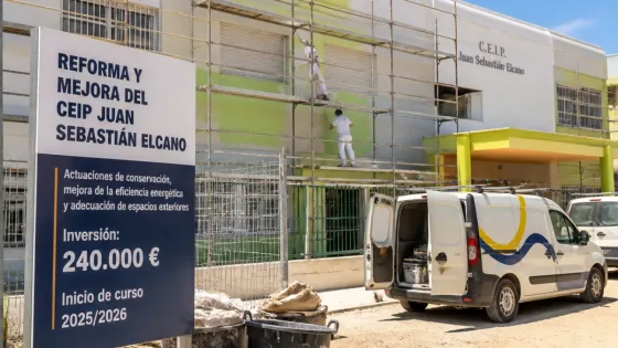 San Fernando impulsa mejoras en colegios tras invertir 4,3 millones en tres años