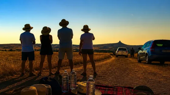 Segovia vive el eclipse total del 12 de agosto con cielos despejados y temperaturas extremas