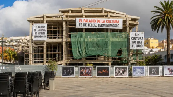 Telde reivindica decisión para concluir el Palacio de la Cultura y las Artes