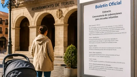Teruel amplía a 50.000 euros las ayudas municipales para familias con niños de 0 a 3 años