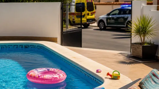 Tragedia en Orihuela: fallece un bebé tras un ahogamiento en una piscina privada