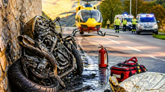 Trágico accidente en la M-50: fallece un motorista en Alcorcón