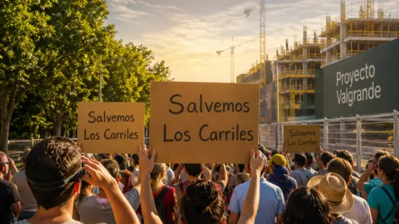 Vecinos de Alcobendas convocan en Los Carriles durante el eclipse para denunciar el proyecto Valgrande