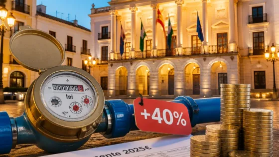 Vélez-Málaga cierra 2025 con 9,13 millones y absorbe el 40% de la subida del agua