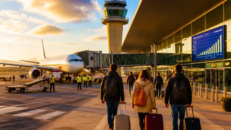 A Coruña: Alvedro, único aeropuerto gallego que gana pasajeros en julio y avanza un 16,2% en 2026