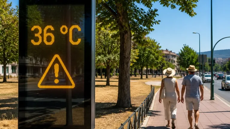 Alerta amarilla por calor en Las Rozas de Madrid: se esperan 36 ºC y cambios térmicos la semana