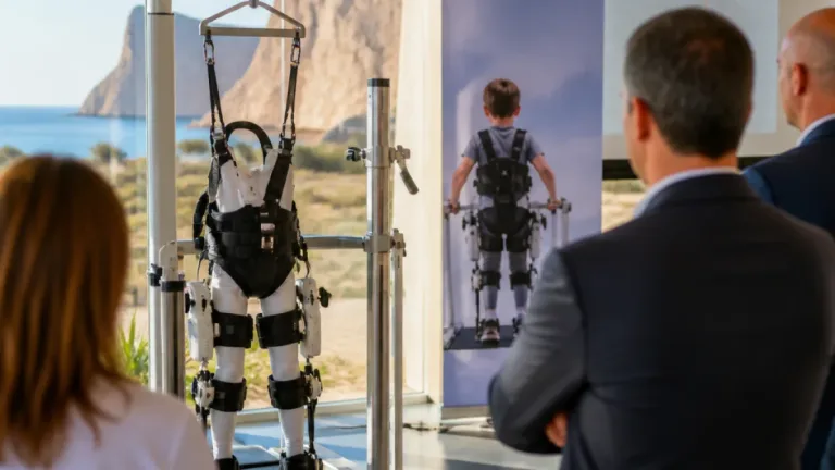 Almería incorpora el exoesqueleto pediátrico 'Atlas 2030' para la rehabilitación infantil
