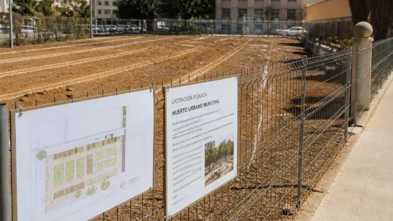 Almería licita por 300.000 euros un huerto urbano en Plaza de Toros