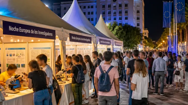 Almería refuerza su papel internacional con 610 investigadores en la Noche Europea de los Investigadors