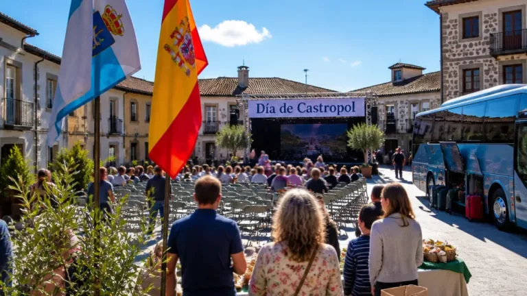 Ávila: Burgohondo estrena el 'Día de Castropol' para reforzar un hermanamiento singular