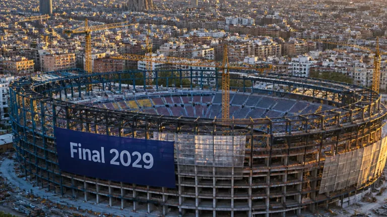 Barcelona acogerá la final de la Champions 2029 en el renovado Camp Nou