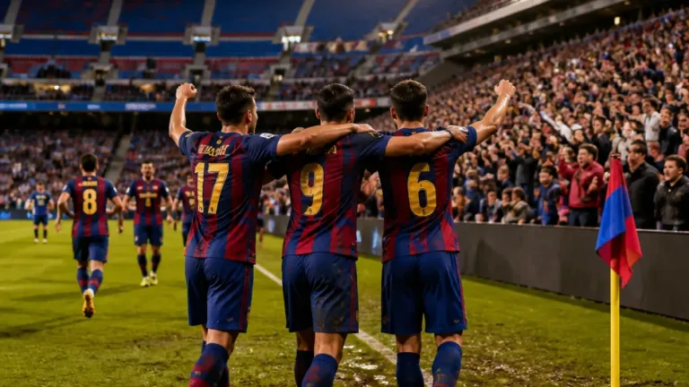 Barcelona se impone 4-2 al Levante en el Ciutat de València tras un partido con altibajos