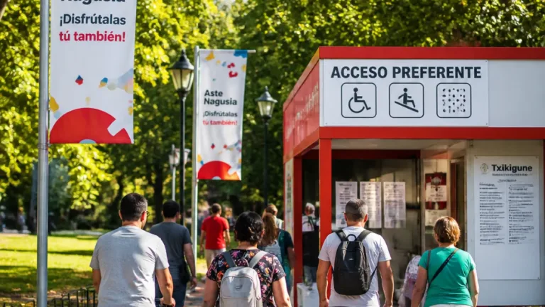 Bilbao refuerza la accesibilidad y la participación en la Aste Nagusia 2026