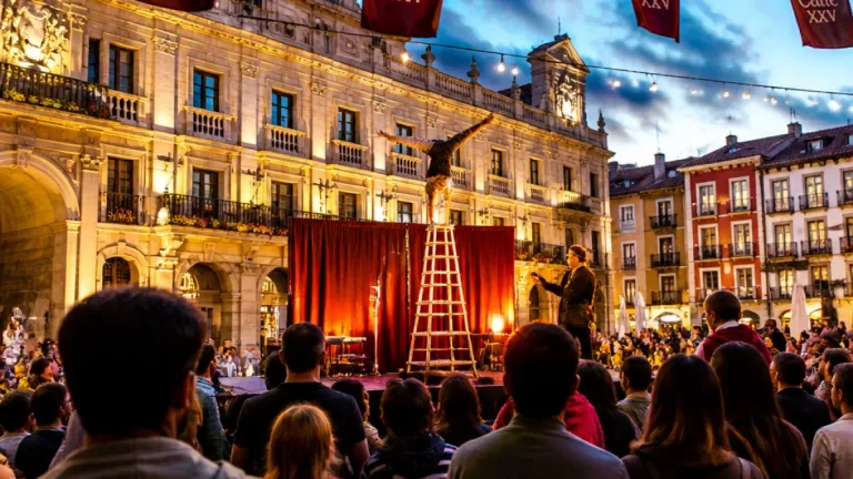 Burgos celebra las «bodas de plata» del festival EnClave de Calle con danza, circo y magia