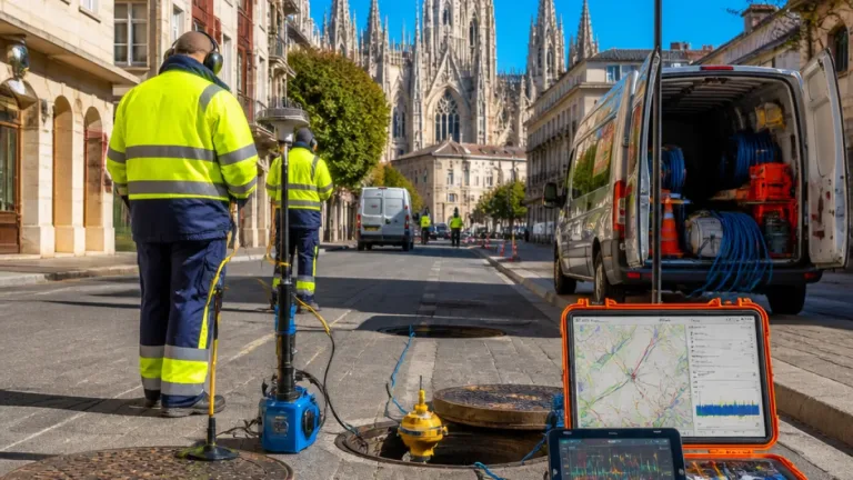 Burgos localiza 262 fugas en la red de agua tras inspección con tecnologías digitales