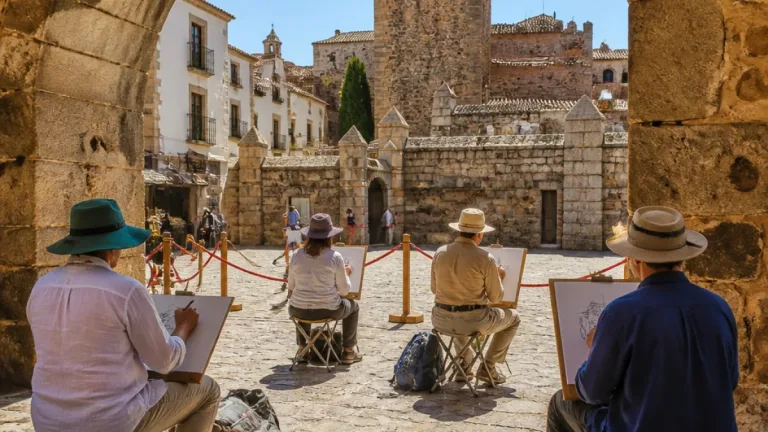Cáceres acoge en octubre el Art Festival con 180 'sketchers' en la Ciudad Monumental