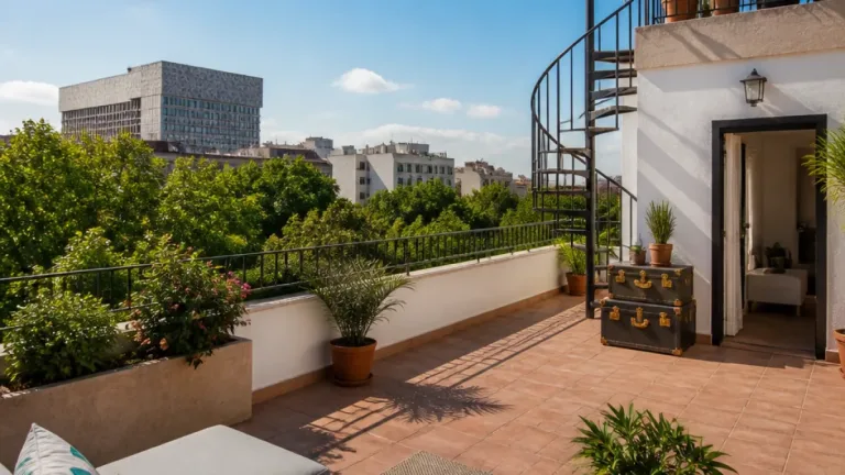 Castellón de la Plana: auge de la oferta de áticos con terraza y un dúplex seminuevo junto al Parque Ribalta