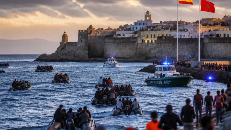 Ceuta sigue en tensión tras la llegada masiva de julio y Rabat reclama la soberanía