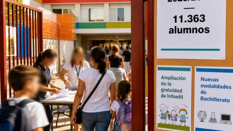 Coslada registra 11.363 alumnos en el inicio del curso 2025/2026 y aumenta la oferta educativa