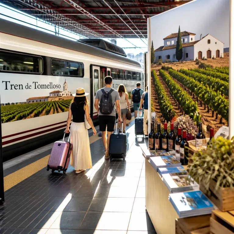 Renfe estrena el 'Tren de Tomelloso' para impulsar el turismo cultural y enológico manchego