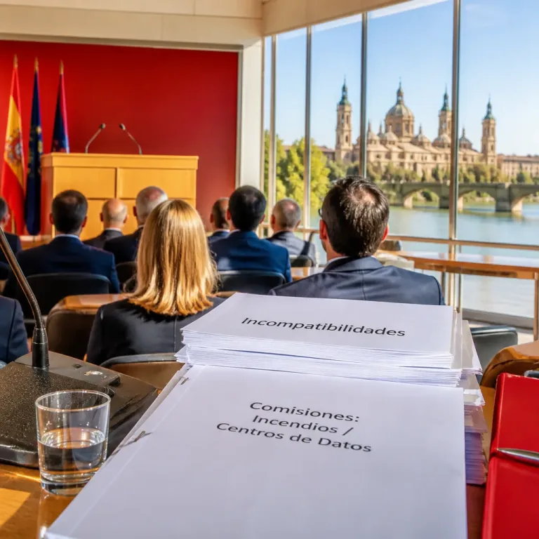 PSOE Aragón acusa a Azcón de romper la cultura del diálogo y plantea cambiar incompatibilidades