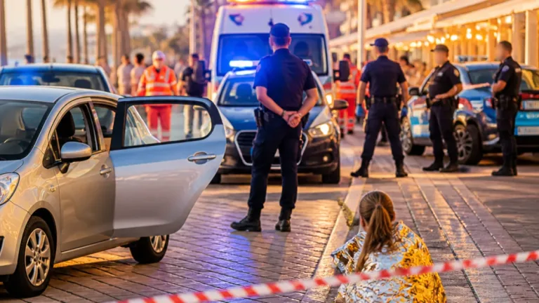 Detenido en Gandía un hombre por arrojar a su pareja desde un coche en marcha y agredirla
