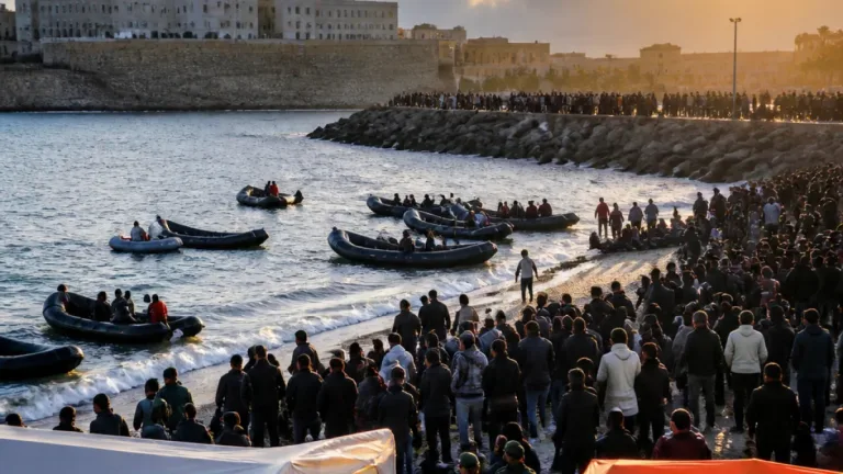Dimite el delegado del Gobierno en Ceuta tras la avalancha migratoria que dejó 70.000 entradas