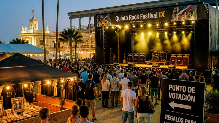 Dos Hermanas acoge el IX Quinto Rock Festival con nueva ubicación en el Gran Hipódromo