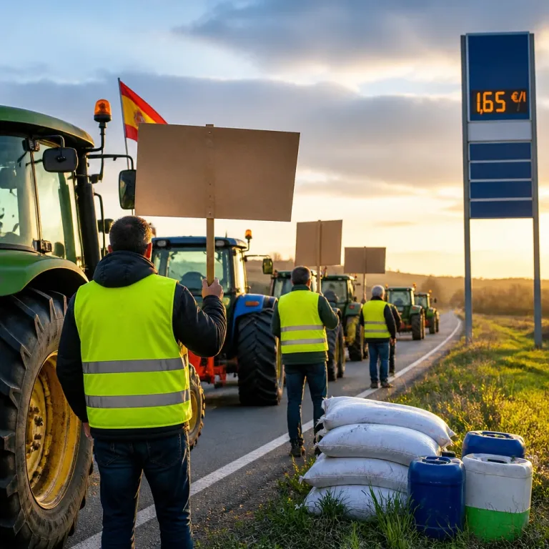 Organizaciones agrarias convocan movilizaciones por el encarecimiento del gasóleo y los fertilizantes