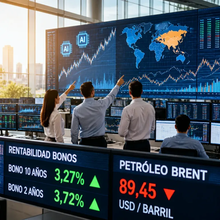La inversión en IA sostiene el crecimiento global pese a tensiones geopolíticas y alzas de tipos