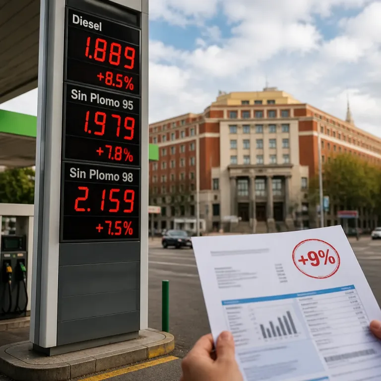 El encarecimiento de los carburantes eleva la inflación anual al 4,3% en agosto