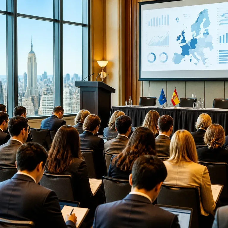 Andorra expone en Nueva York cómo el acuerdo con la UE cambiará su modelo económico