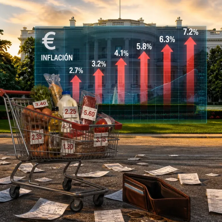 La gestión económica pasa factura a Trump: inflación y coste de la vida reducen su respaldo