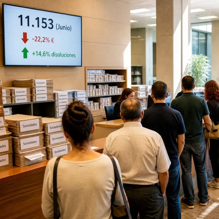 La creación de empresas registra su mejor junio desde 2007 con 11.153 nuevas sociedades