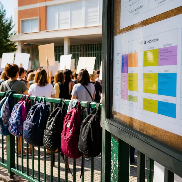 Más de ocho millones de escolares inician el curso entre movilizaciones y cambios normativos pendientes