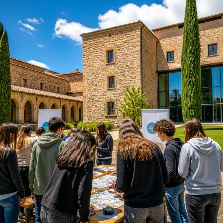 San Millán acoge un proyecto Erasmus+ para impulsar la educación patrimonial y la participación juvenil