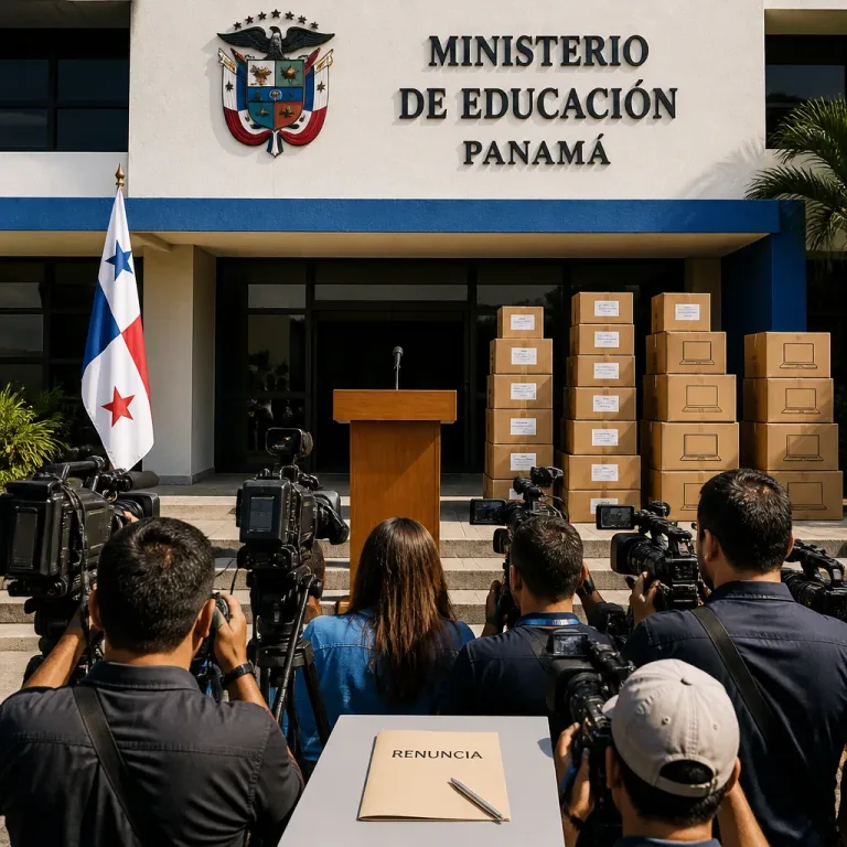 Renuncia la ministra de Educación de Panamá tras cuestionamientos por compra de computadoras