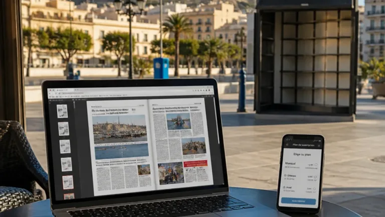 El diario local de Melilla lanza su versión digital en PDF accesible desde cualquier lugar